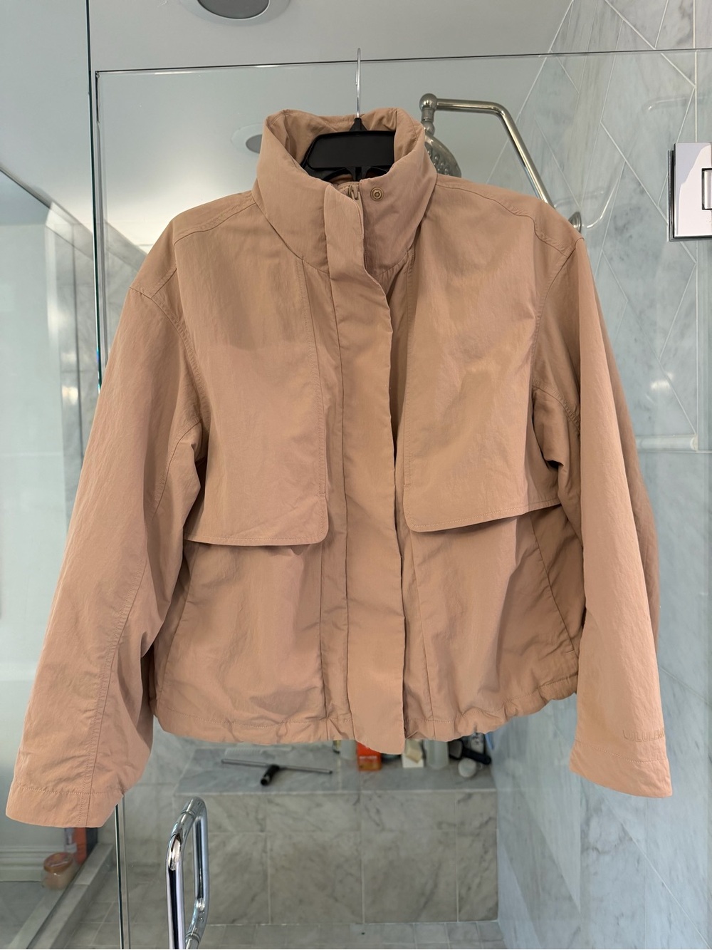 Lululemon Always Effortless Jacket- "Evolve". Size Small. Worn once. With hood. - Picture 8 of 12